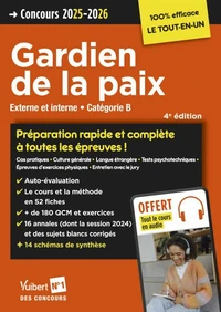 Concours Gardien de la paix