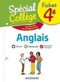 Fiches Anglais 4e Spécial Collège