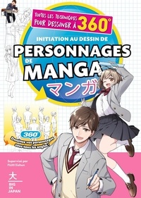 Ebook pour le téléchargement libre net Initiation au dessin de personnages de manga  - Toutes les techniques pour dessiner à 360°  (Litterature Francaise)
