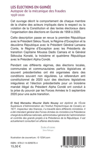 Les élections en Guinée. Autopsie de la mécanique des fraudes (1958-2020)