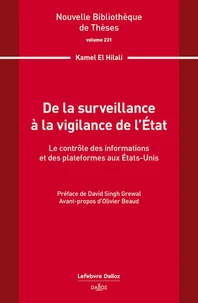 De la surveillance à la vigilance de l'Etat