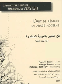 L'art de rédiger en arabe moderne