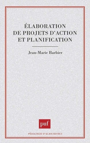 Elaboration de projets d'action et planification - Occasion