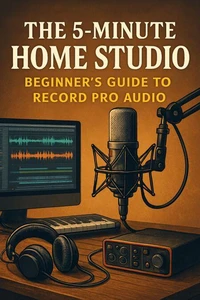 The 5-Minute Home Studio: Beginner's Guide To Recording Pro Audio