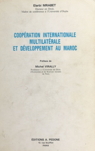 Coopération internationale, multilatérale et développement au Maroc