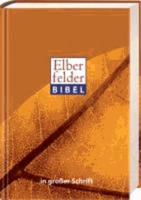 Elberfelder Bibel in großer Schrift, Motiv Blatt