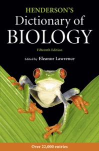 Eleanor Lawrence - Henderson's Dictionary of Biology.