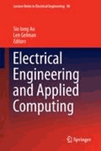 Sio-Iong Ao - Electrical Engineering and Applied Computing.