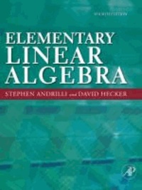 Elementary Linear Algebra.
