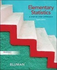 Elementary Statistics: A Step by Step Approach.