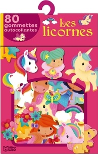 Elen Lescoat - Les licornes - 80 gommettes autocollantes.