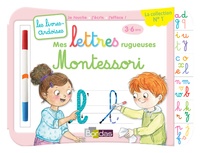 Elen Lescoat - Mes lettres rugueuses Montessori - Avec un feutre effaçable.