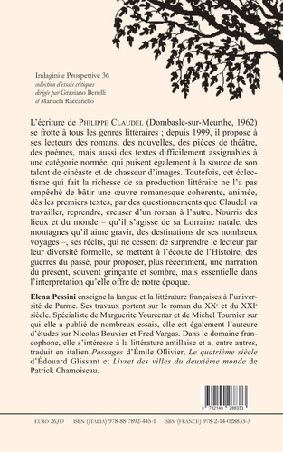 D'une oeuvre à l'autre : écritures romanesques de Philippe Claudel