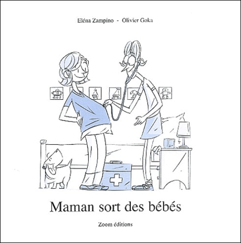 Eléna Zampino - Maman sort des bébés.