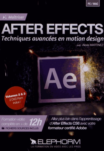 Alexis Martinez - After Effects - Techniques avancées en motion design.