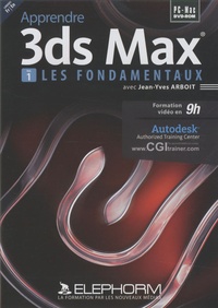 Jean-Yves Arboit - Apprendre 3ds Max - Tome 1, Les fondamentaux, DVD ROM.