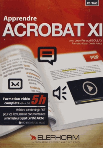 Jean-Renaud Boulay - Apprendre Acrobat XI. 1 DVD