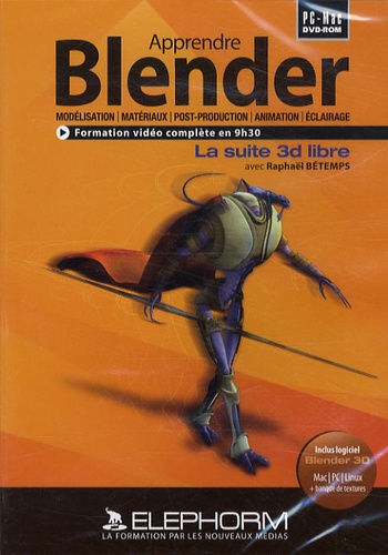 Raphaël Bétemps - Apprendre Blender - DVD-ROM.