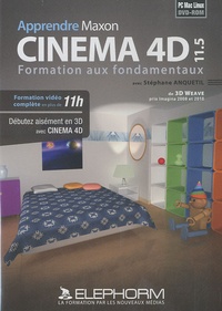 Stéphane Anquetil - Apprendre Cinema 4D 11.5 - DVD-ROM.