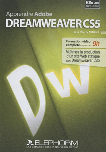 Thierry Audoux - Apprendre Dreamweaver CS5 - DVD-ROM.