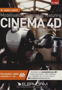 Modelisation, rigging et texturing Cinema 4D