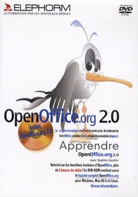  Elephorm - Openoffice.org 2.0 - Apprendre Oppenoffice.org 2.0, DVD.