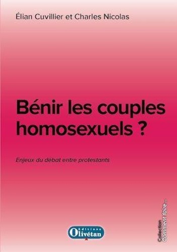 Bénir les couples homosexuels ?. Enjeux du débat entre protestants