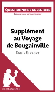 Supplément au voyage de Bougainville de Denis Diderot
