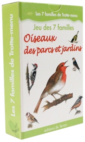 Eliane Haroux-Métayer - Oiseaux des parcs et jardins. - Jeu des 7 familles.