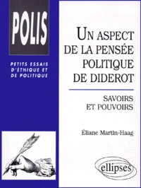 UN ASPECT DE LA PENSEE POLITIQUE DE DIDEROT.