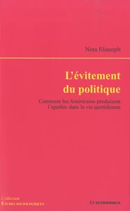 L'évitement du politique