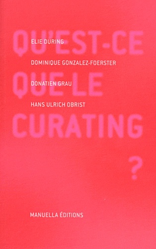 Elie During et Dominique Gonzalez-Foerster - Qu'est-ce que le curating ?.