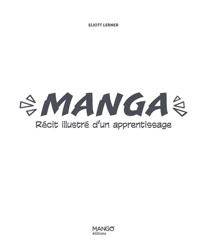 Manga. Récit illustré d'un apprentissage