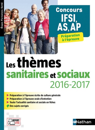 Elisabeth Baumeier - Les thèmes sanitaires et sociaux, concours IFSI AS-AP.