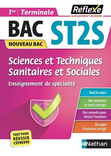 Sciences et techniques sanitaires et sociales 1re et Tle ST2S. Enseignement de spécialité  Edition 2023