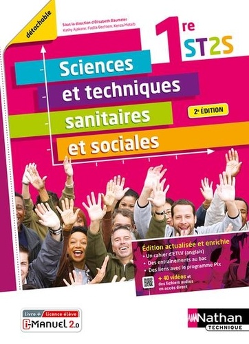 Elisabeth Baumeier et Kathy Ajakane - Sciences et techniques sanitaires et sociales 1re ST2S.