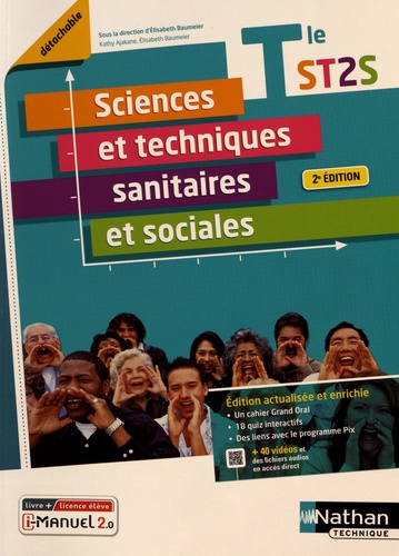Sciences et techniques sanitaires et sociales Tle ST2S  Edition 2022