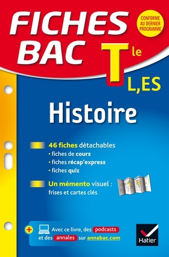 Elisabeth Brisson et Florence Holstein - Fiches BAC Tle L, ES, Histoire.