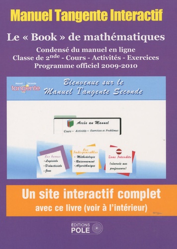 Elisabeth Busser et Gilles Cohen - Manuel Tangente Mathématiques seconde - Le Book.