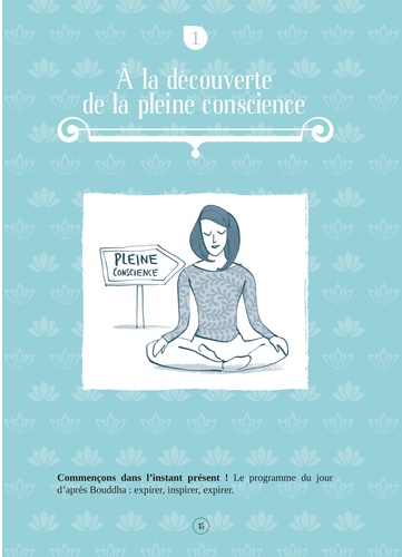 La méditation de pleine conscience pas à pas  avec 1 CD audio