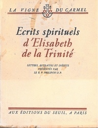  Elisabeth de la Trinité - ECRITS SPIRITUELS.