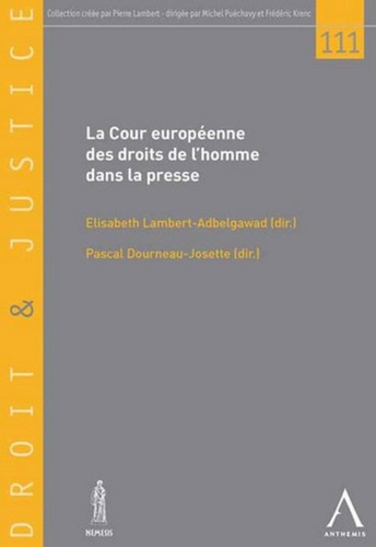 Elisabeth Lambert Abdelgawad et Pascal Dourneau-Josette - La Cour européenne des droits de l'homme dans la presse.