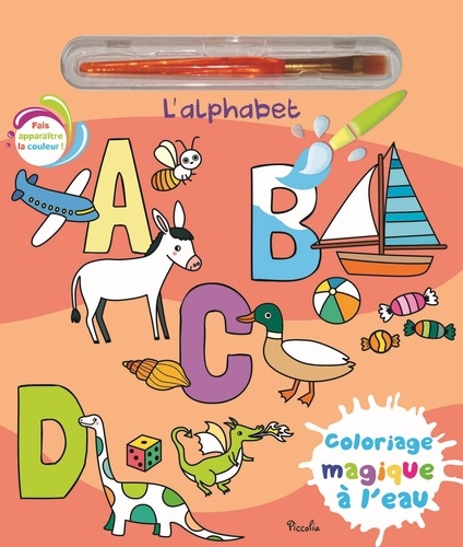 L'alphabet. Avec un pinceau