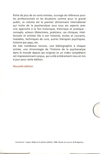 Dictionnaire de la psychanalyse 5e édition