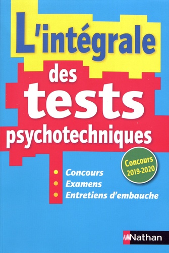 Elisabeth Simonin - L'intégrale des tests psychotechniques.