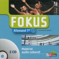 Elisabeth Thomas - Allemand 1e Fokus. 2 CD audio