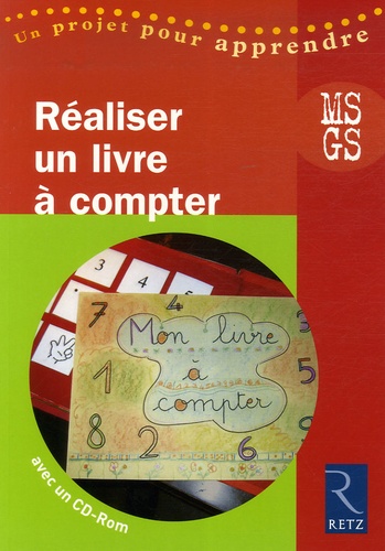 Elisabeth Trésallet et Renée Bosc - Réaliser un livre à compter MS-GS. 1 CD audio