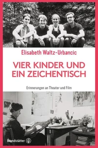 Vier Kinder und ein Zeichentisch