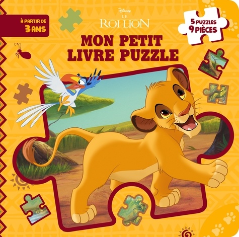 Le roi Lion, mon petit livre puzzle