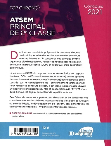 ATSEM pincipal de 2e classe  Edition 2021